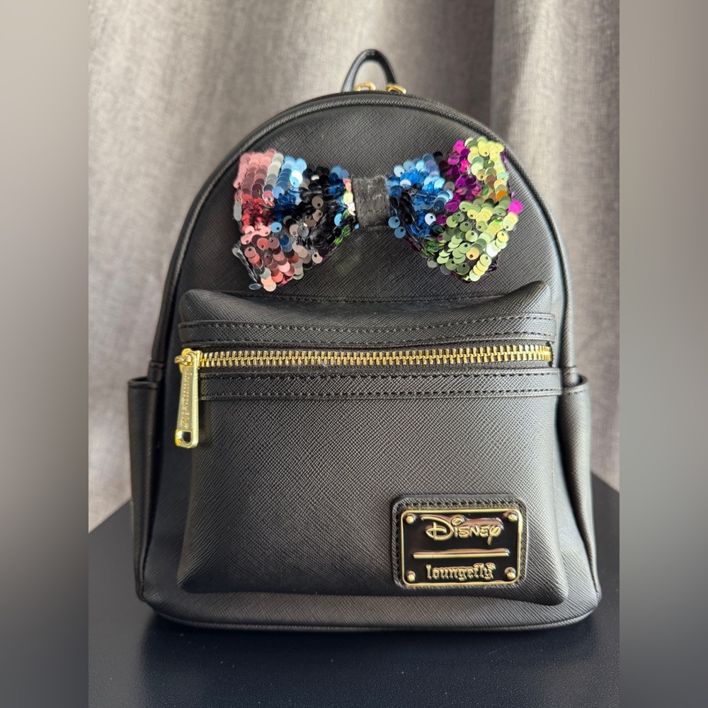 Loungefly Mini Backpack and Card Wallet - Picture 2 of 9